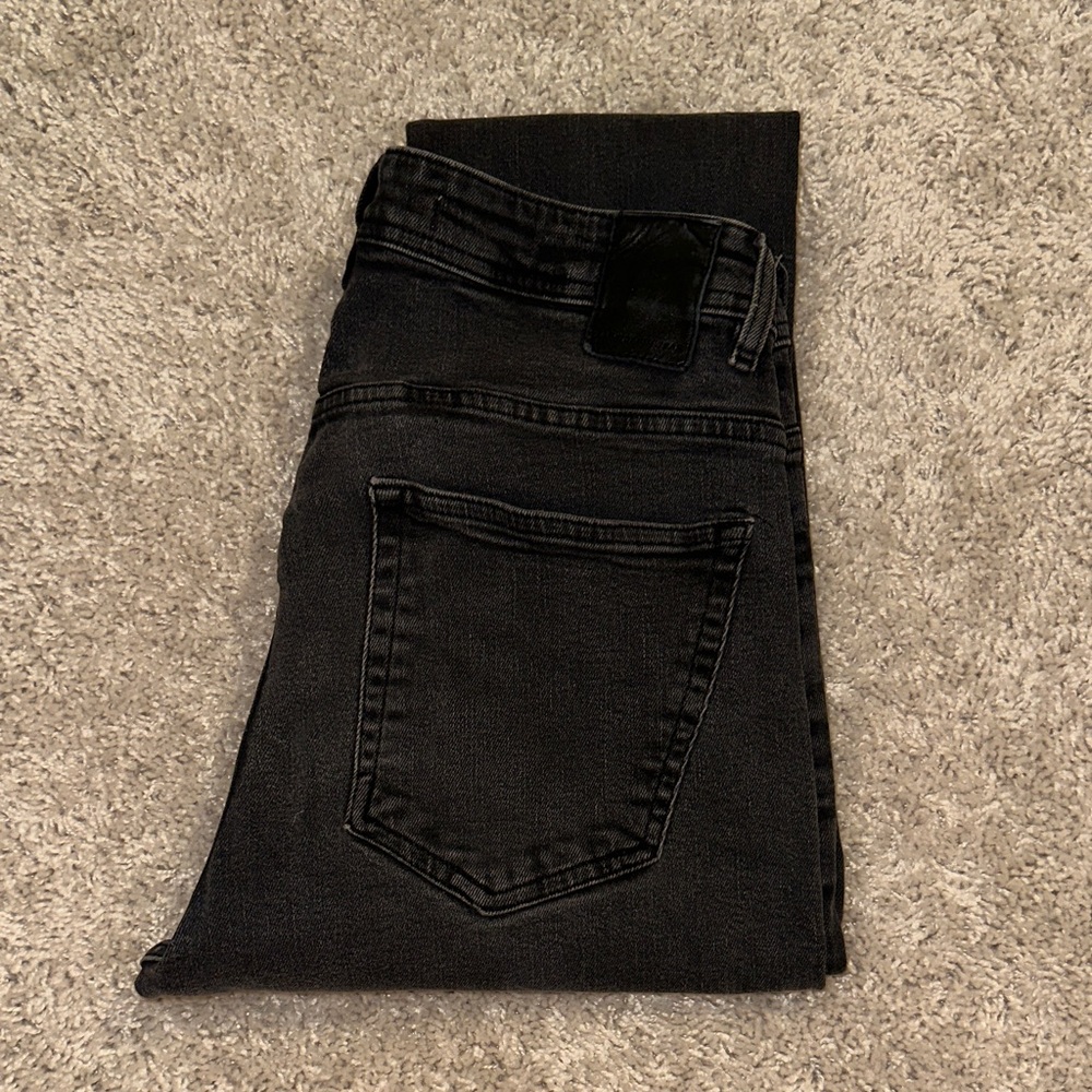 Zara Charcoal Denim Pants